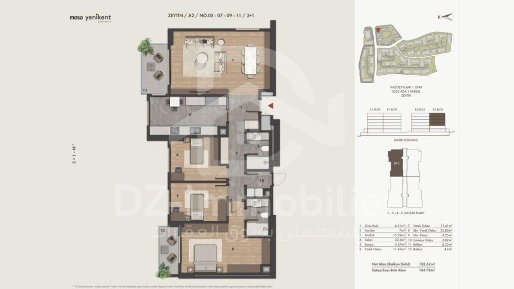 [Bloc A2] Vente Appartement 3+1 BAŞAKŞEHİR, ISTANBUL, TURKEY — photo 13