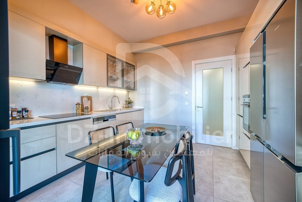 Cuisine d’un appartement témoin