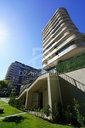 Tour du projet et jardin sous le soleil (photo)