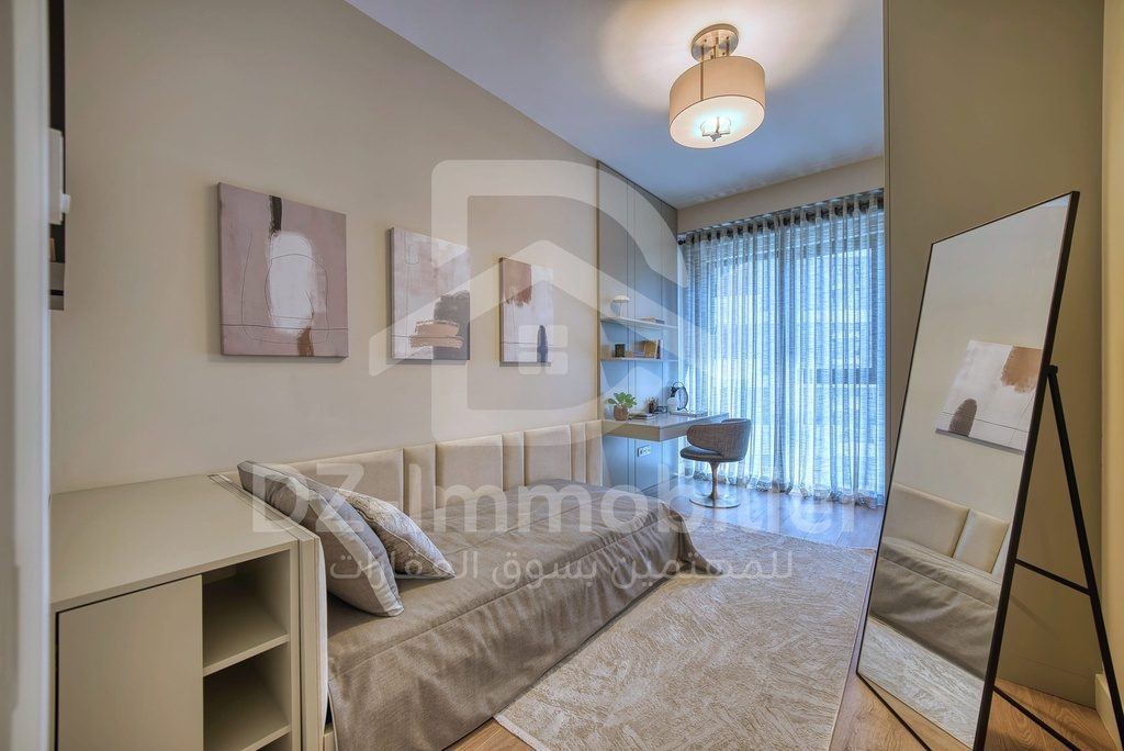 Chambre d’un appartement témoin 3+1
