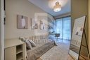 Chambre d’un appartement témoin 3+1