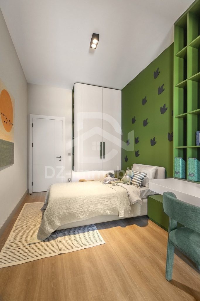 Chambre d’enfant de l’appartement témoin 4,5+1