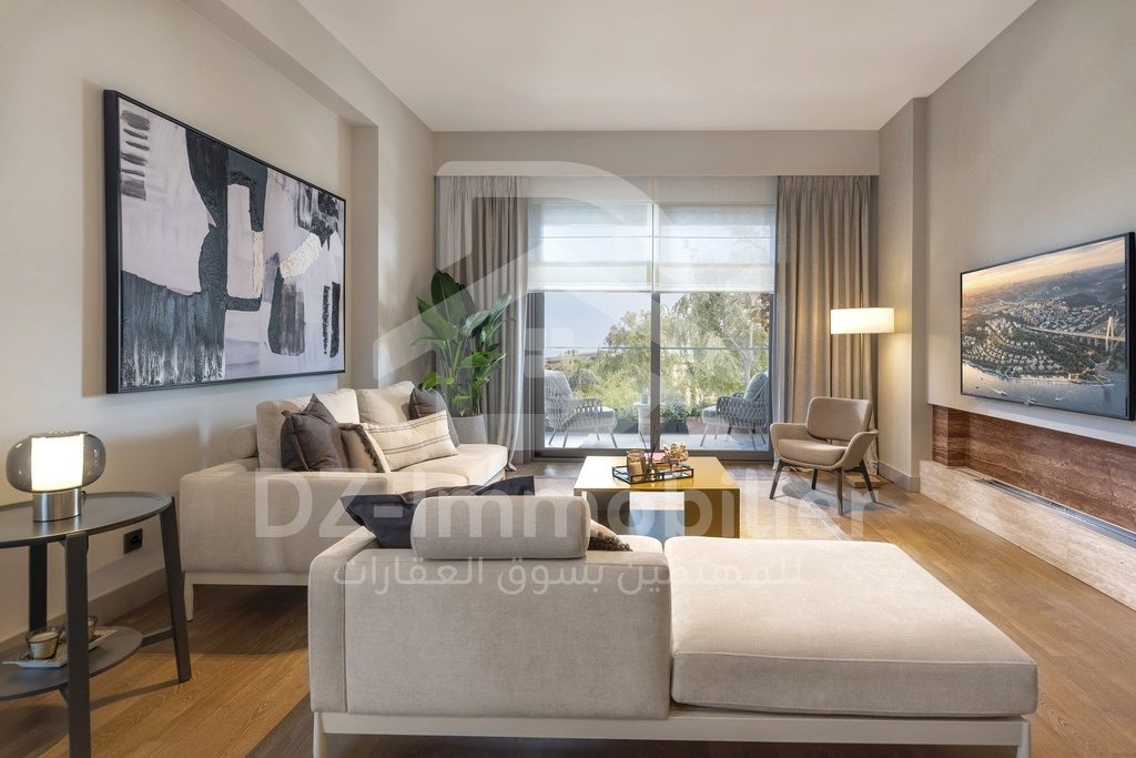 Séjour de l’appartement témoin 4,5+1