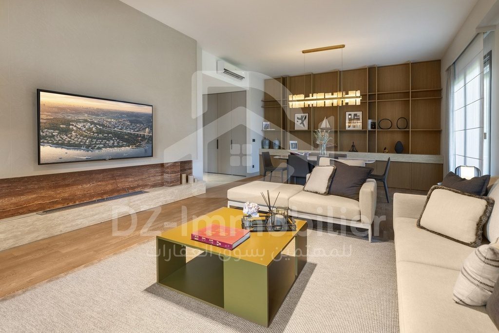 Séjour de l’appartement témoin 4,5+1
