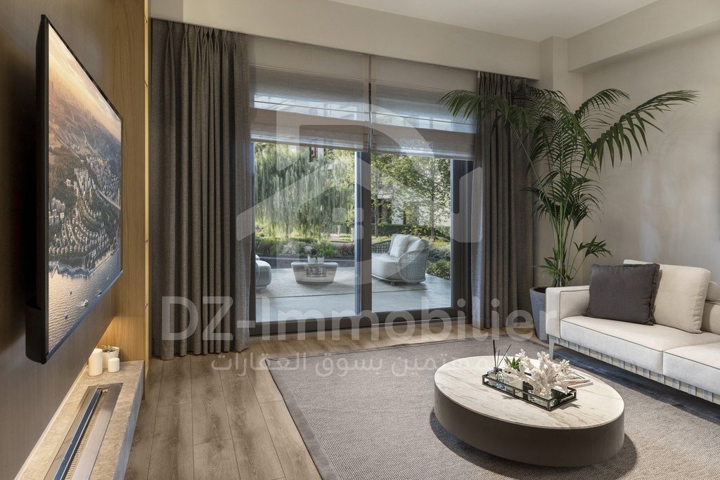 Séjour de l’appartement témoin 3+1