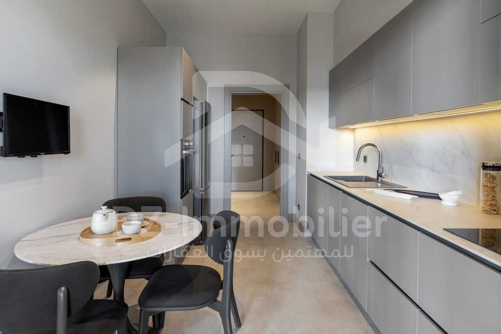 Cuisine de l’appartement témoin 3+1