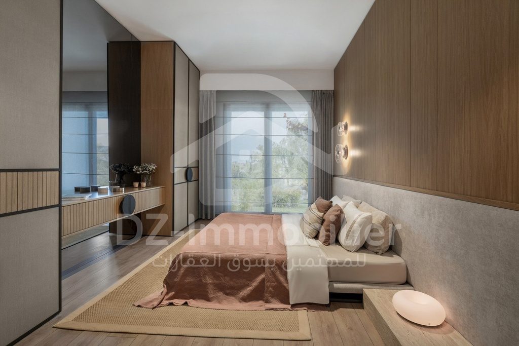 Chambre parentale de l’appartement témoin 3+1