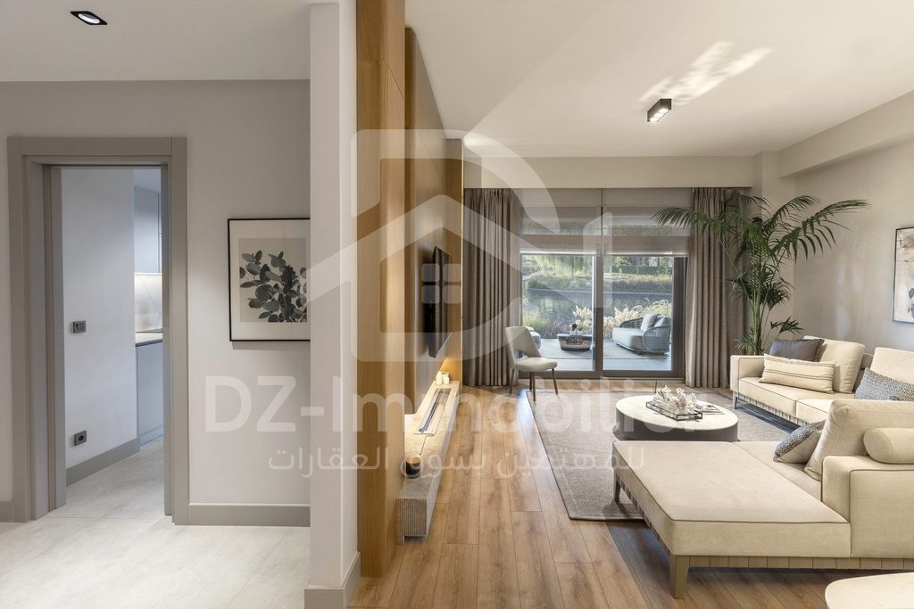 Séjour de l’appartement témoin 3+1