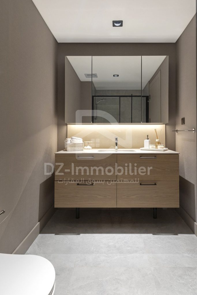 Salle de bain de l’appartement témoin 4,5+1