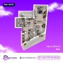 Apartment for sale in F3 (97+28m²) 📍 Algiers - El Harrach