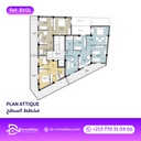 Apartment for sale in F4 (103+18m²) 📍 Algiers - El Harrach