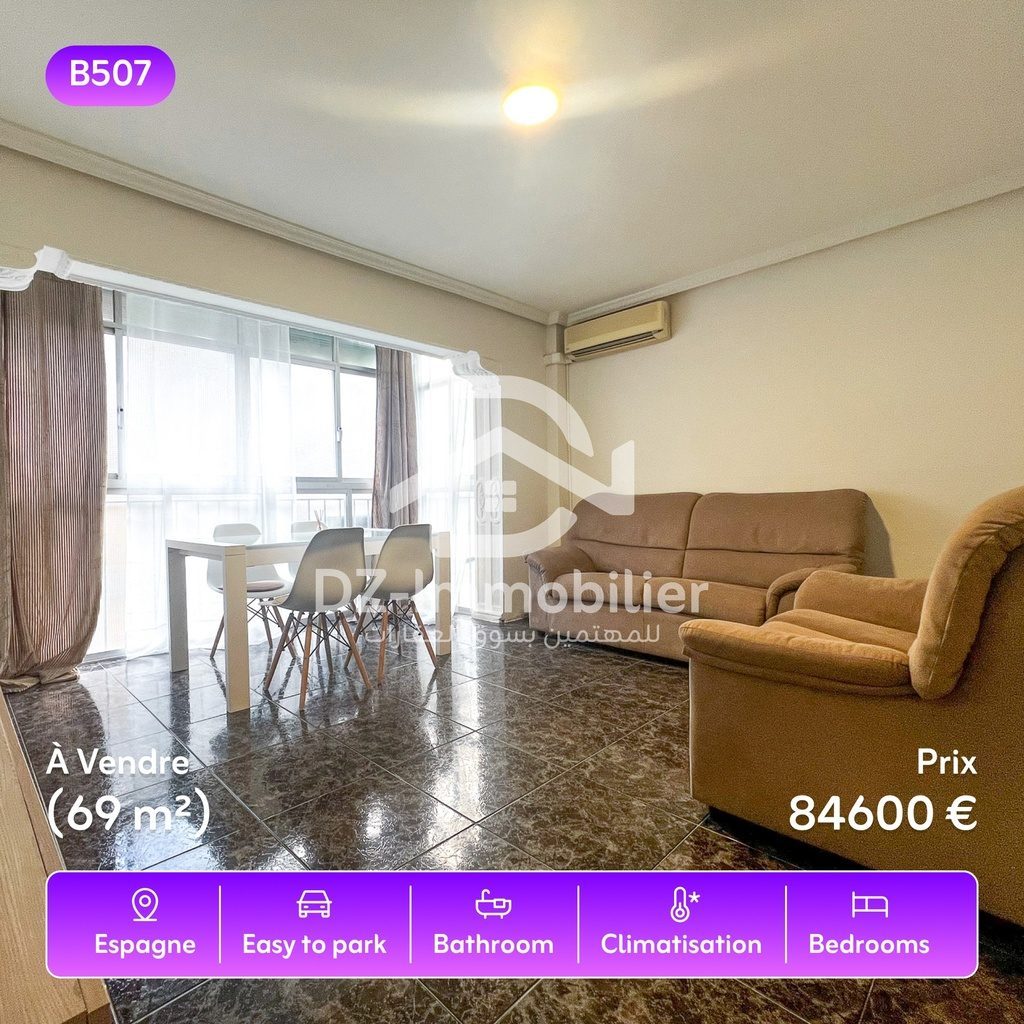 Apartamento F4 reformado en venta (69 m²) – Colonia Requena, Alicante, España
