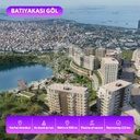 بيع شقة 1+1 (87.3–100.6 م² إجمالي) – باتيياكاسي غول لوجا، إيسنتيبه، كارتال، إسطنبول