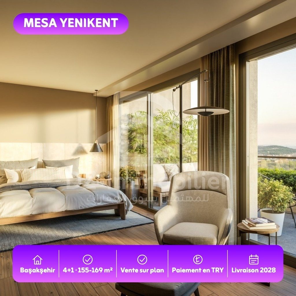 [Bloque B2] Venta Apartamento 4+1 BAŞAKŞEHİR, ESTAMBUL, TURQUÍA