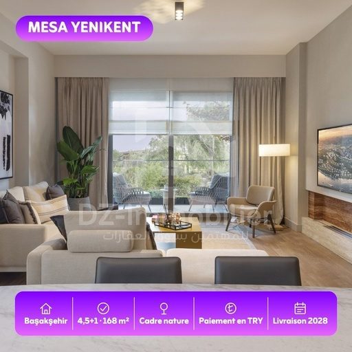 [Bloc C1] Vente Appartement 4,5+1 BAŞAKŞEHİR, ISTANBUL, TURKEY