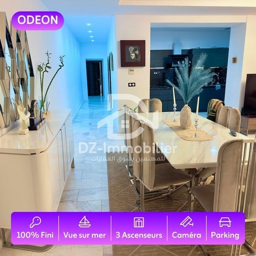 Vente Appartement F4 (168m²) – Tour Odéon, Akid Lotfi, Oran 